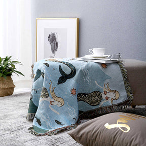 home & garden : Cozy Merrie - Onderwater Zeemeermin Vloerkleed in van Pantino