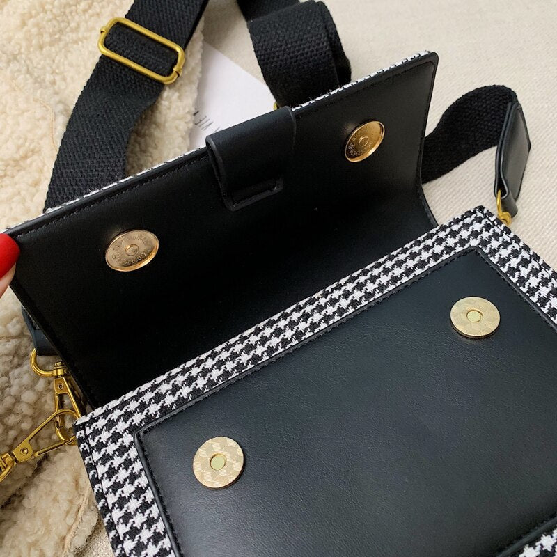 bags : Crossbody Tas Dames - Mini 5cm Imitatieleer Compact - Kunstleer in van Pantino
