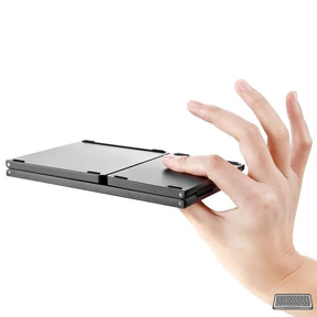 gadgets : Opvouwbaar Bluetooth Toetsenbord Zwart - Draagbaar Compact - Kunststof in van Pantino
