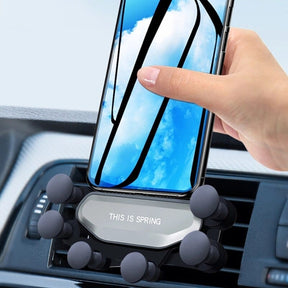 gadgets : Universele Auto-Grip Autotelefoonhouder - Zilver in van Pantino