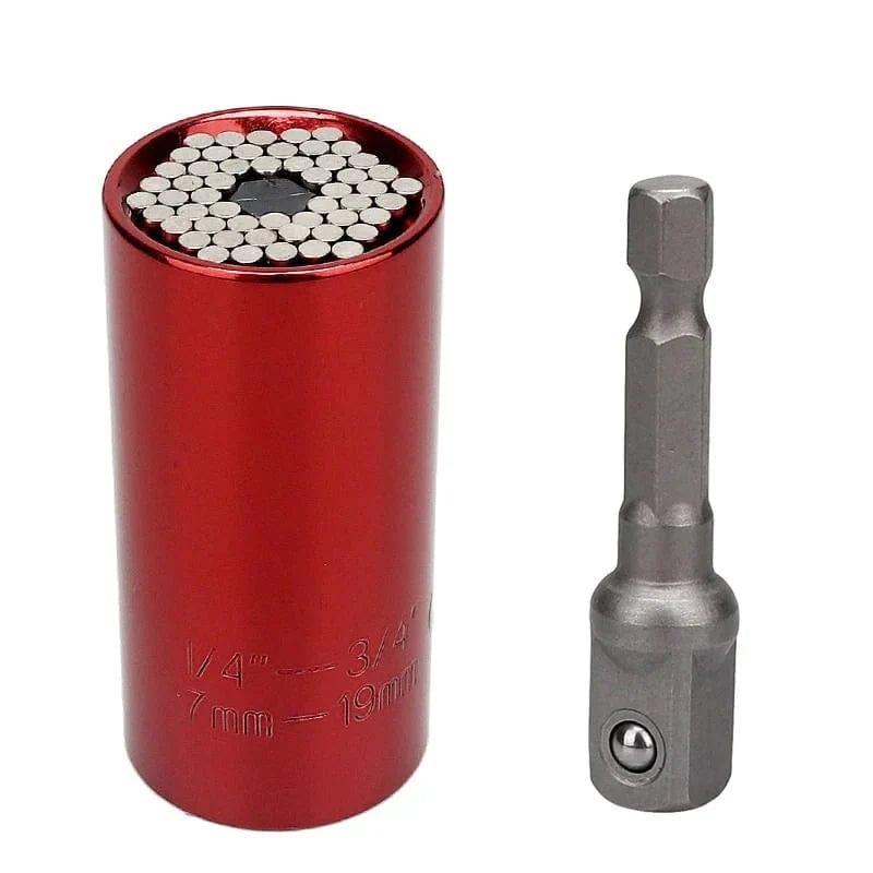 gadgets : Universele Tool Sleutel - Blauw in Rood van Pantino