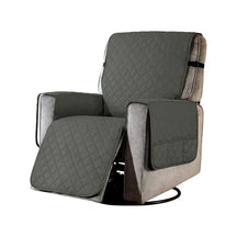 home & garden : Universele Fauteuil Hoes - Zachte Stoelbescherming Universeel - Microvezel in Grijs van Pantino