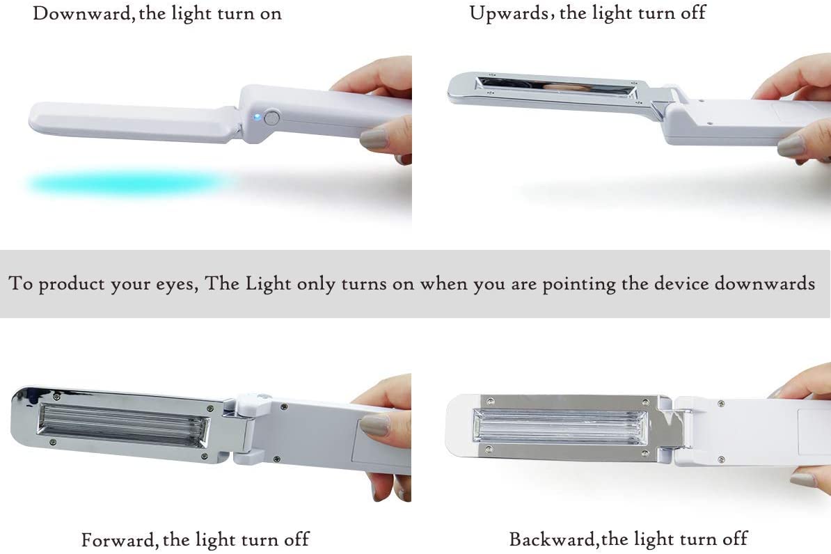 gadgets : UV-Sterilisatorstaf Handheld - Wit in van Pantino