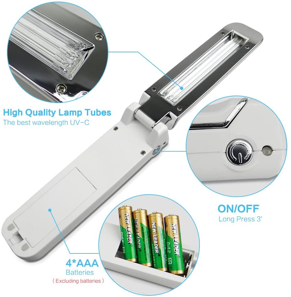 gadgets : UV-Sterilisatorstaf Handheld - Wit in van Pantino