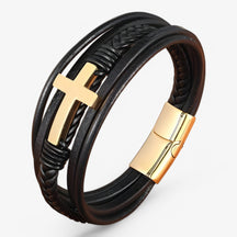 Bracelet : Armband Goud - Stalen Sterkte Roestvrij Staal in Goud van Pantino