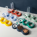 Ciotola per gatti 3-in-1 Karl - Pratica per te - Blu scuro