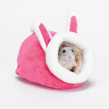 pets : Hetty Hamster Huisje - De Schattigste Slaapplek voor Jouw Hamster - Roze in Roze van Pantino