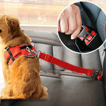 pets : Honden Autoriem - Ook Jouw Viervoeter Zit Voortaan Veilig in de Auto - Rood in Rood van Pantino
