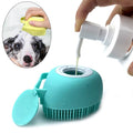 Hondenborstel voor Onder de Douche - Een Heerlijke Massage - Hartje Blauw