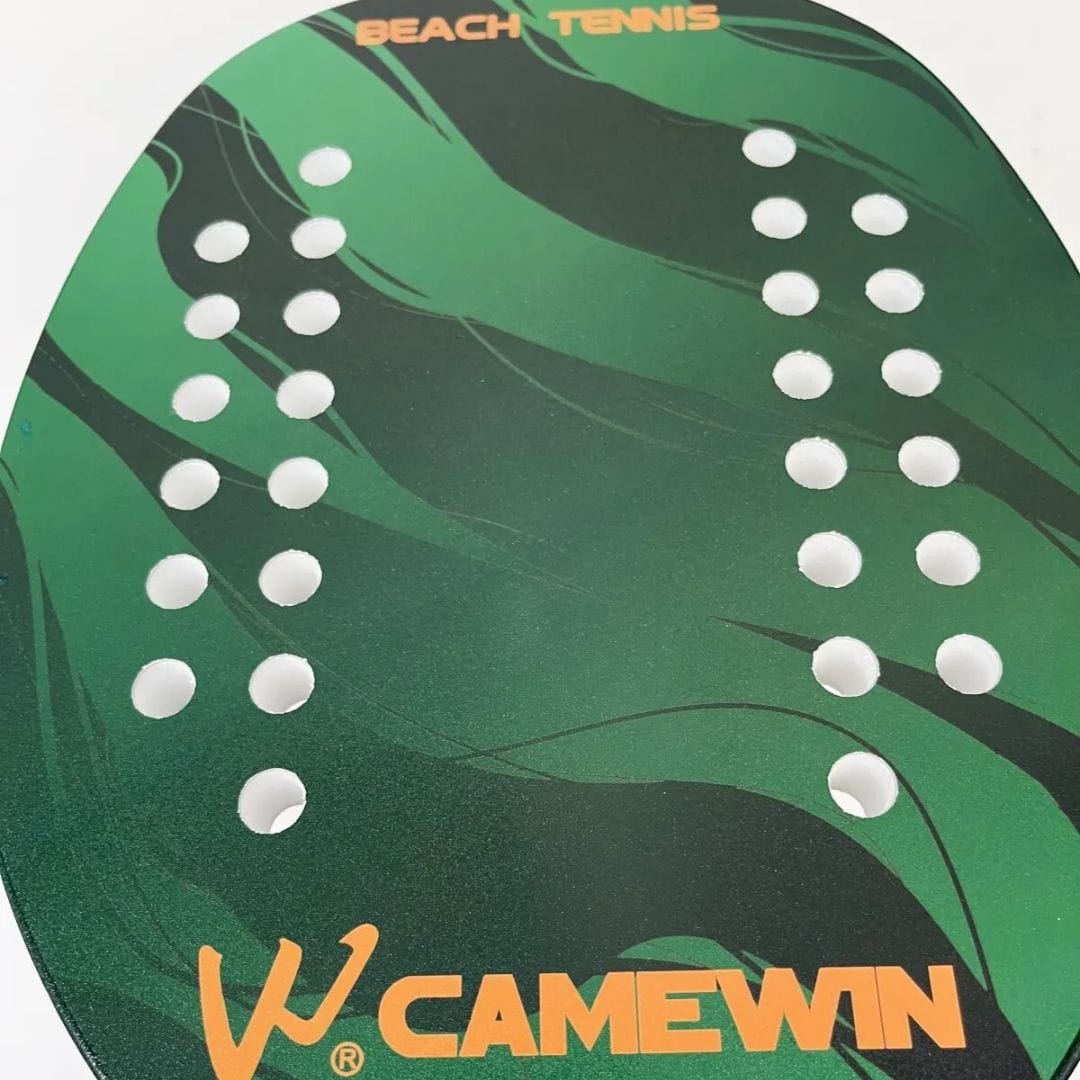 other : Padelracket Carbon Glasvezel 320g Lichtgewicht - EVA-Schuim Kern Blauw Groen Geel Duurzaam in van Pantino