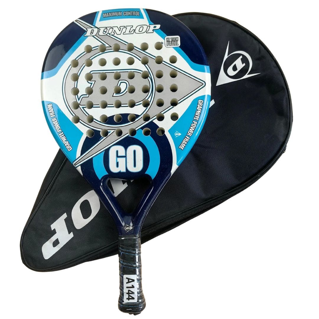other : Padelracket Carbon Heren Dames - EVA-Schuim Kern inclusief Opbergtas 6 Kleuren Wit Rood Blauw Geel in Lichtblauw van Pantino