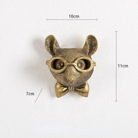 wall decor : Wanddecoratie Hertenkop 'Frankie' - Realistisch Kunsthars Wandornament in Rat van Pantinoshop
