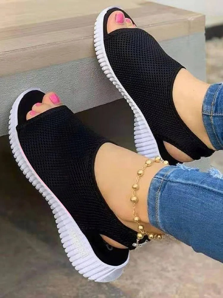 Sandals : Sandalen Dames Blauw - Stijlvolle Scandinavische - Perfect voor die van Minimalistische Mode Houden in Zwart van Pantino