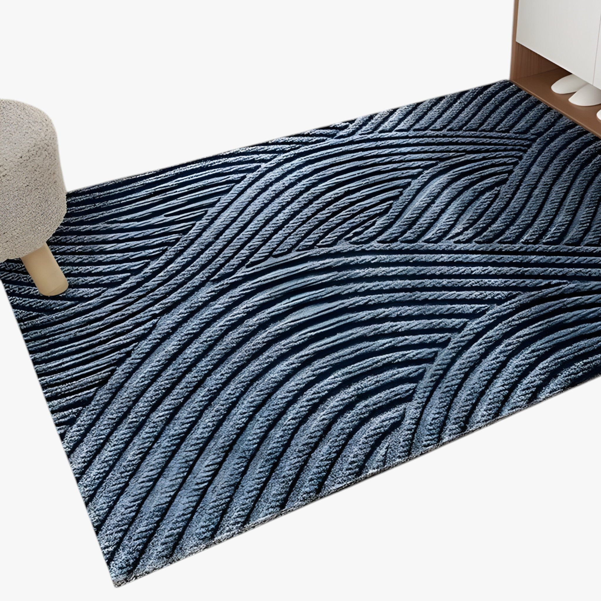 home & garden : Moderno Antislip Deurmat in Blauw van Pantino