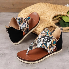 Sandals : Modieuze Gladiator Sandalen Dames - Stijlvolle Sandalen voor een Trendy Look - Wit in Wit van Pantino