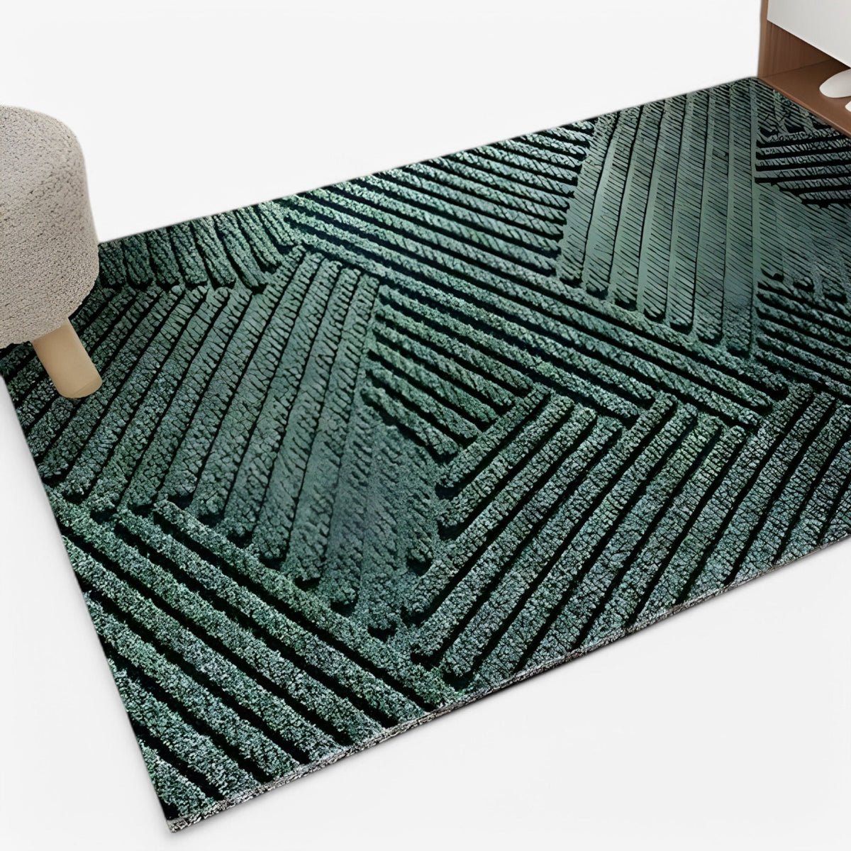 home & garden : Moderno Antislip Deurmat in Groen van Pantino