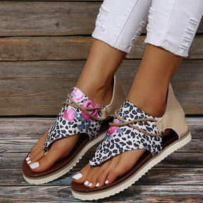 Sandals : Dames Sandalen - Ergonomische Orthopedische Schoenen voor Maximale Comfort in Wit Zwart van Pantino