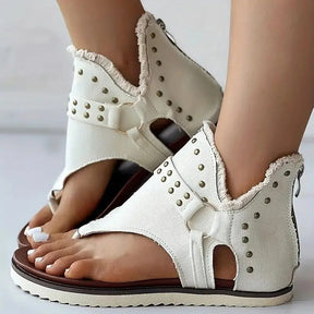 Sandals : Relax Comfort Sandalen Dames - Sandalen voor Ultiem Comfort en Ontspanning - Zwart in Wit van Pantino
