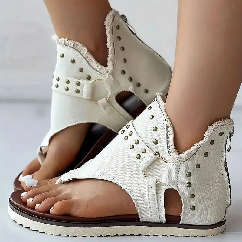 Sandals : Relax Comfort Sandalen Dames - Sandalen voor Ultiem Comfort en Ontspanning - Zwart in Wit van Pantino