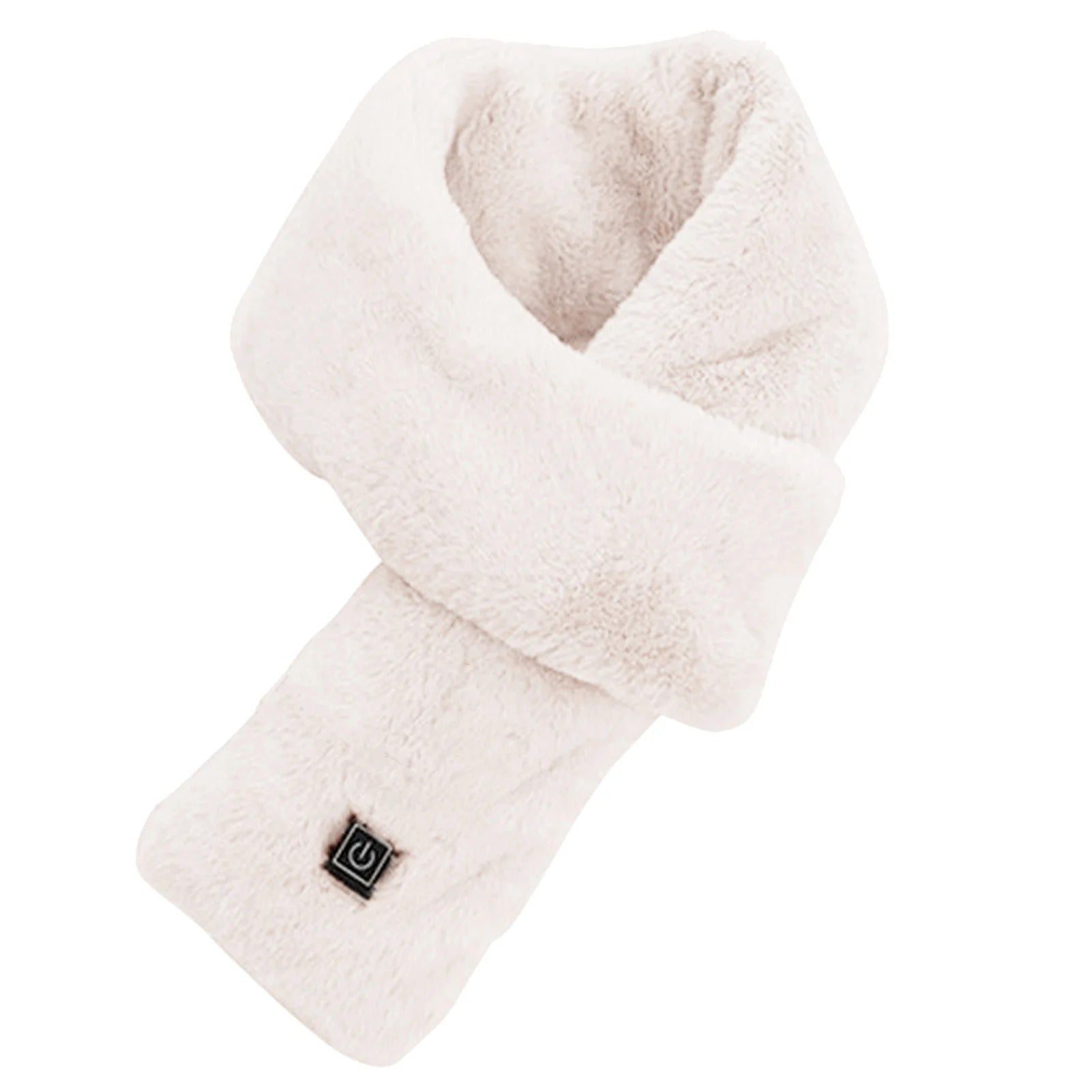 Heated Scarf : Verwarmde Sjaal Zwart - Knusse Warmte Hals Winter - Fleece in van Pantino