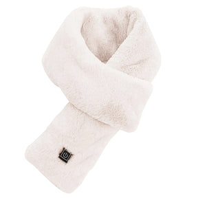 Heated Scarf : Verwarmde Sjaal Zwart - Knusse Warmte Hals Winter - Fleece in van Pantino