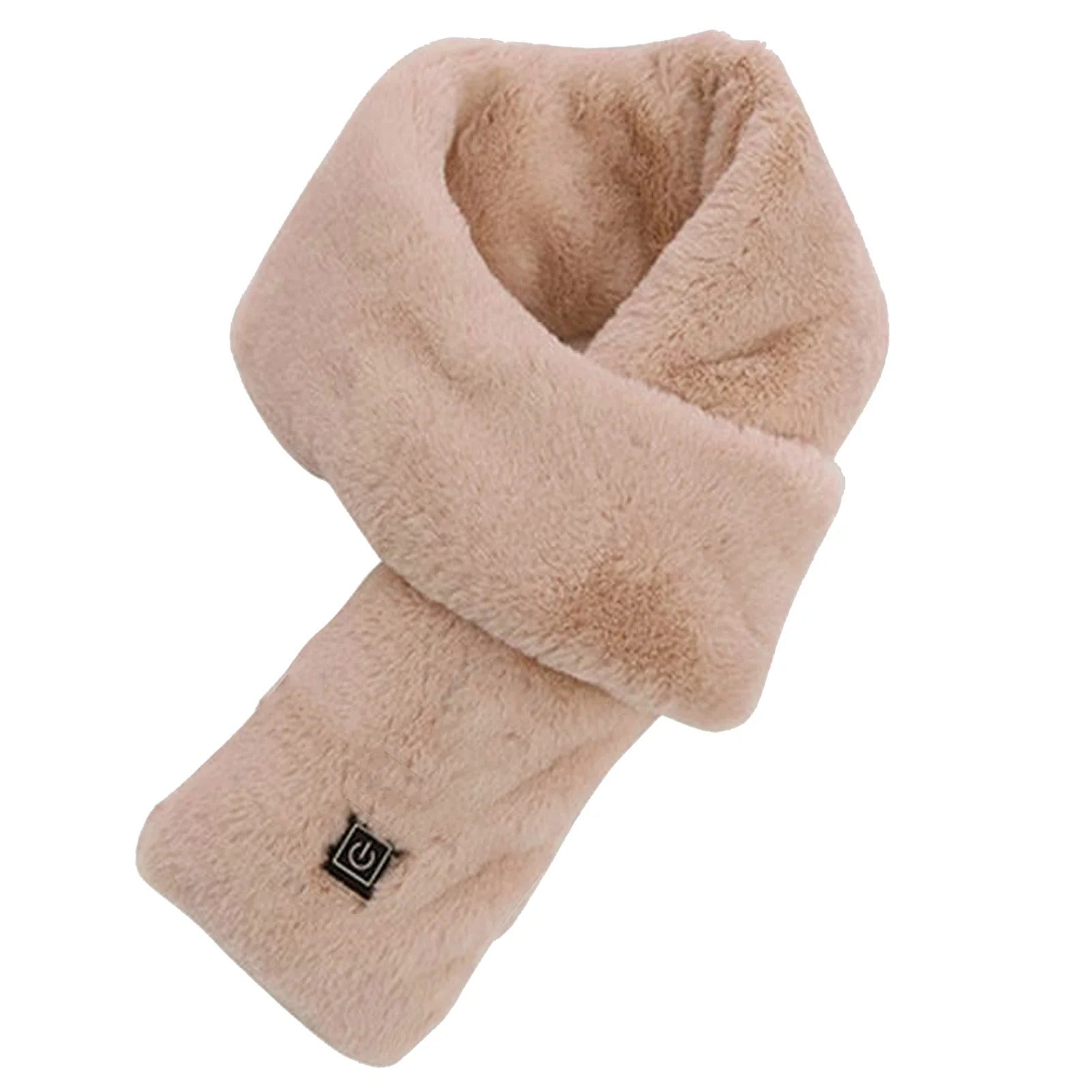 Heated Scarf : Verwarmde Sjaal Zwart - Knusse Warmte Hals Winter - Fleece in van Pantino