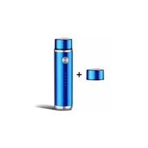 Electric Shaver : Veever Elektrisch Scheerapparaat - Waterdicht - Draadloos Nat en Droog Scheren in Blauw + reserve scheerkop van Pantino