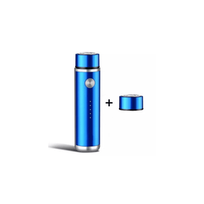 Electric Shaver : Veever Elektrisch Scheerapparaat - Waterdicht - Draadloos Nat en Droog Scheren in Blauw + reserve scheerkop van Pantino