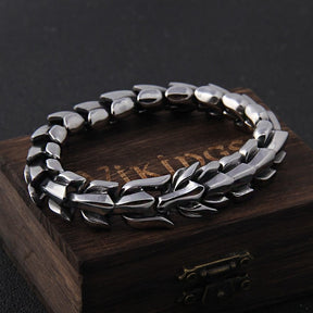 Bracelet : Armband Kinderen - Viking Ouroboros Vintage in 23cm van Pantino