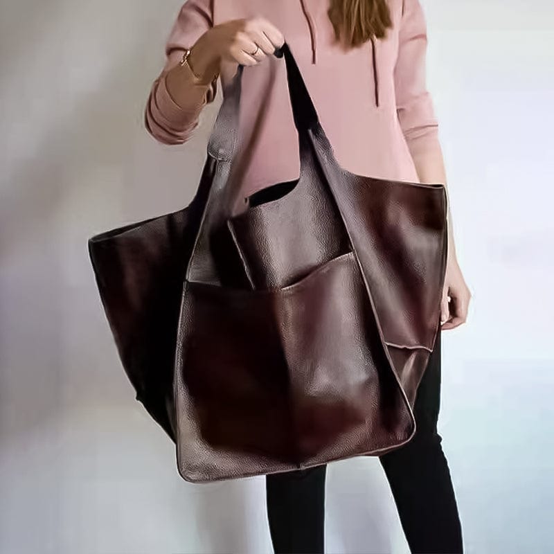 bags : Vintage Bag - Toegankelijke en Toch Elegante Tas - Geel in Khaki van Pantino