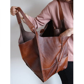 bags : Vintage Bag - Toegankelijke en Toch Elegante Tas - Geel in van Pantino