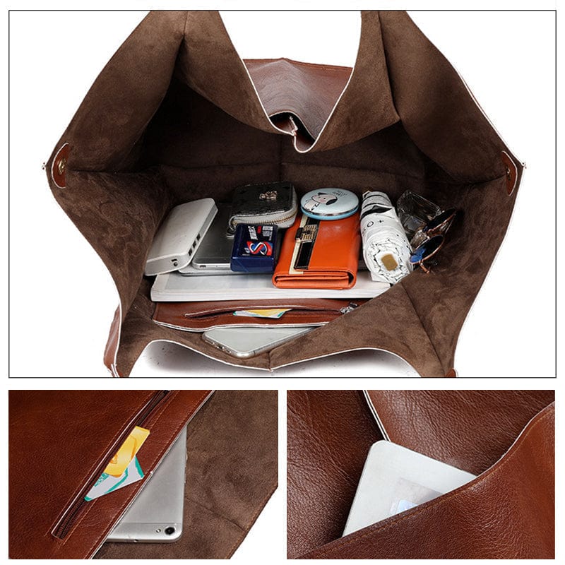 bags : Vintage Bag - Toegankelijke en Toch Elegante Tas - Geel in van Pantino