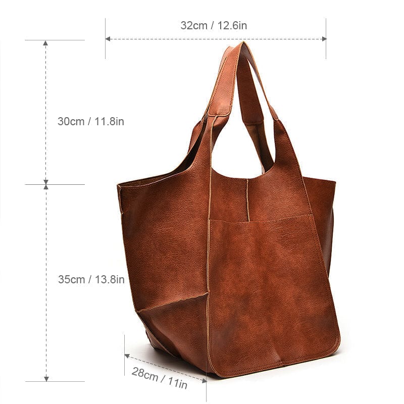 bags : Vintage Bag - Toegankelijke en Toch Elegante Tas - Geel in van Pantino