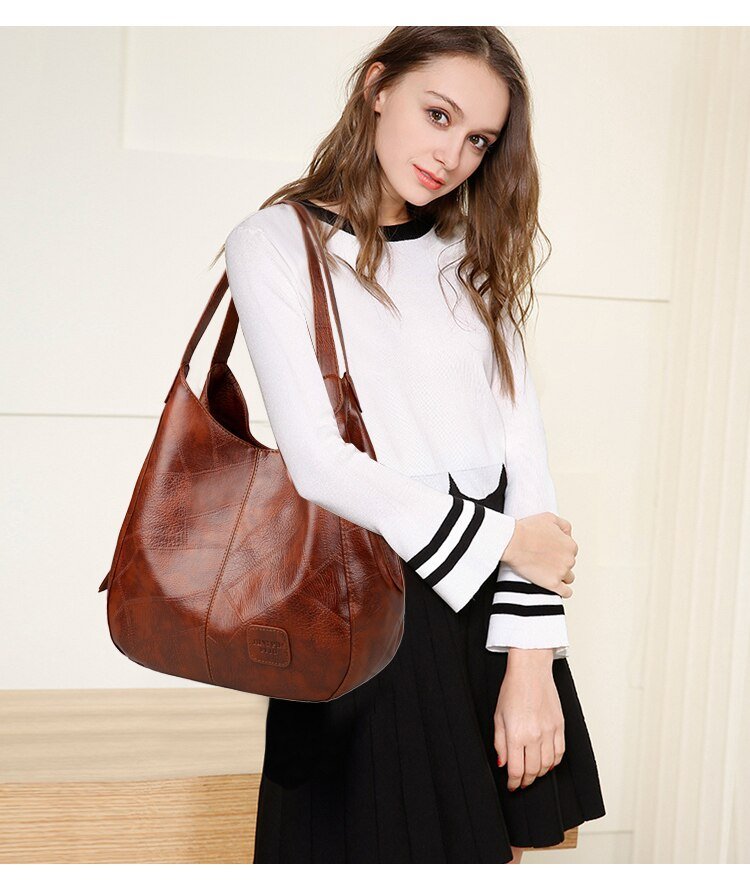bags : Vegan Handtas Dames - Duurzaam Stijlvol Design - Vegan Leer in van Pantino