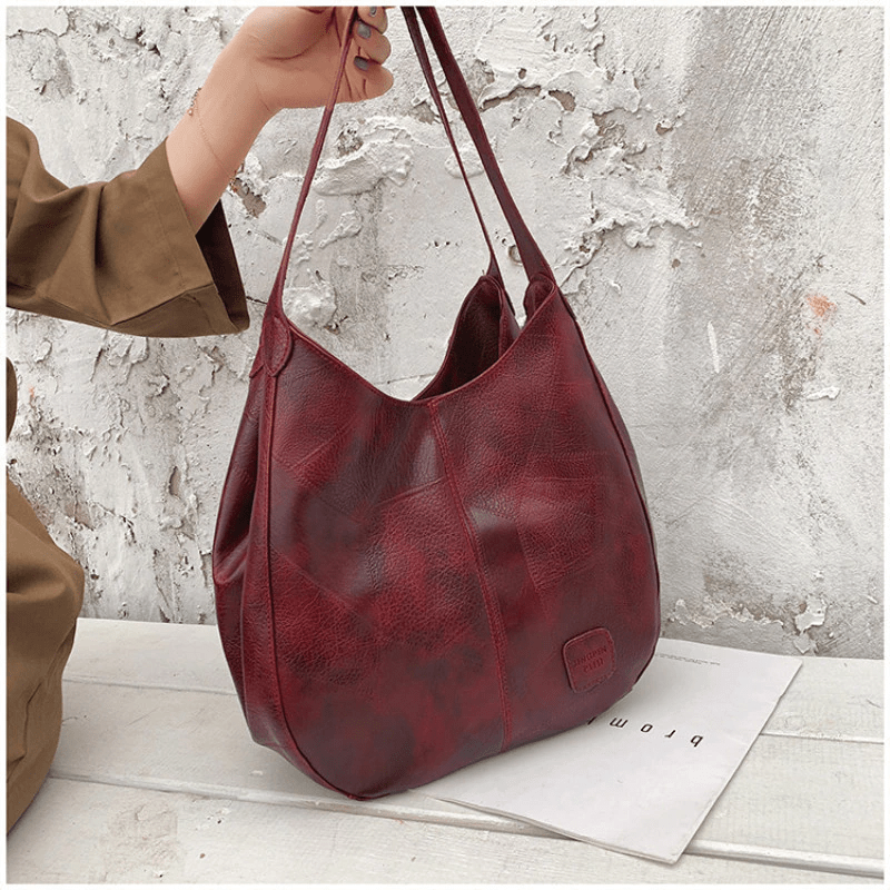 bags : Vegan Handtas Dames - Duurzaam Stijlvol Design - Vegan Leer in van Pantino