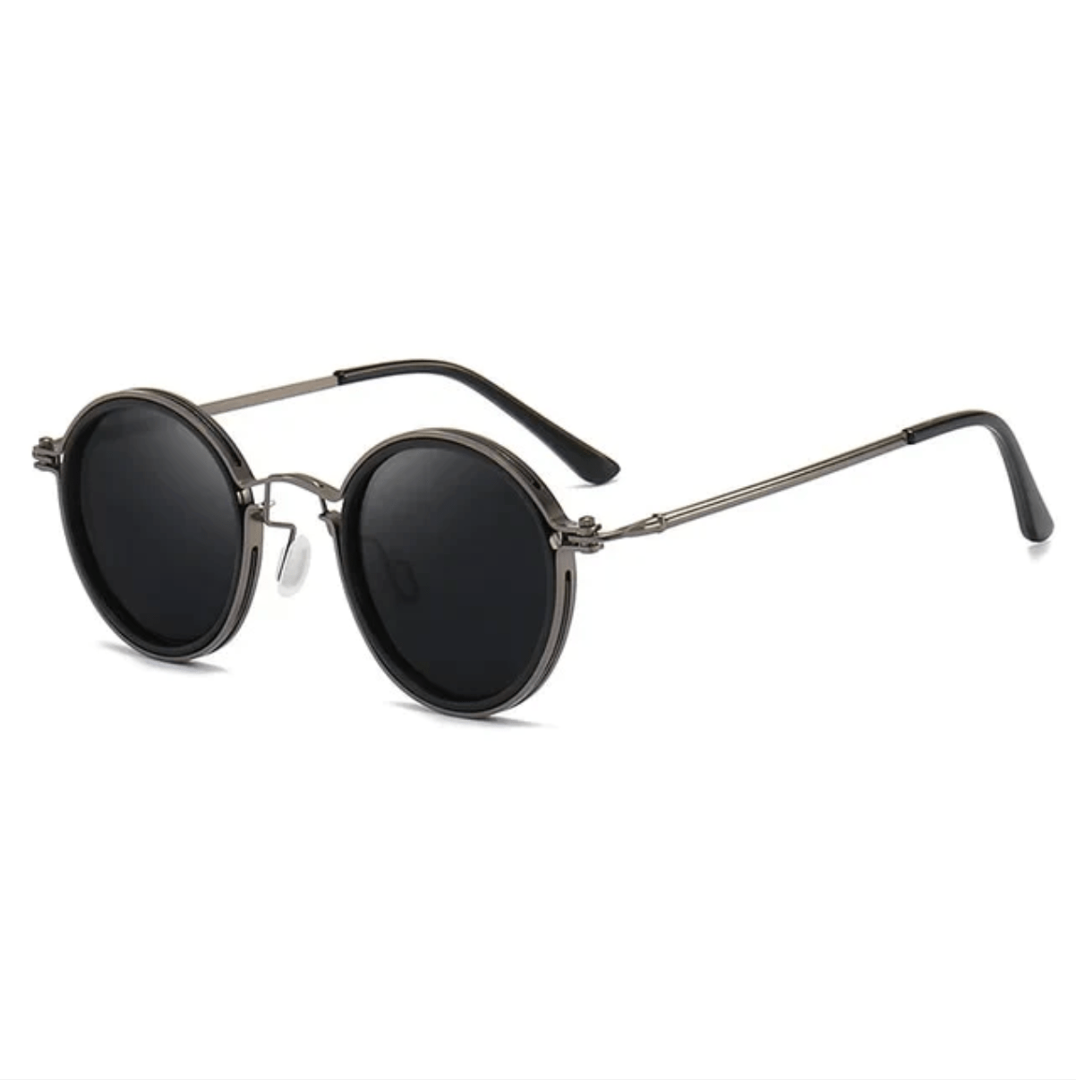 Sunglasses : Dames Zonnebril Goudkleurig Metaal UV4400 - Trendy Design in van Pantino