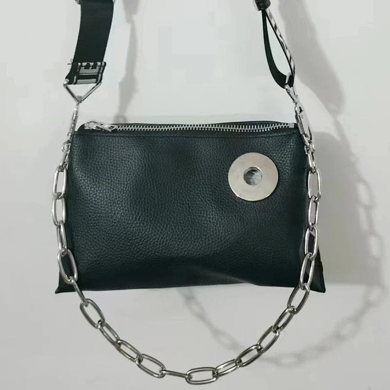 bags : Handtas Zwart - Unieke PU Leren in Groen van Pantino