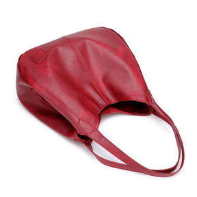 bags : Grote PU Leren Tas Leer - Zwart in van Pantino