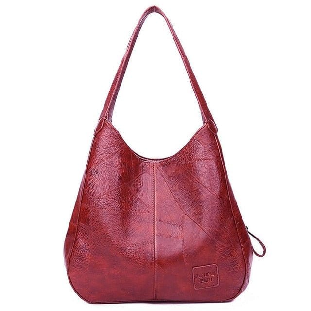 bags : Grote PU Leren Tas Leer - Zwart in van Pantino