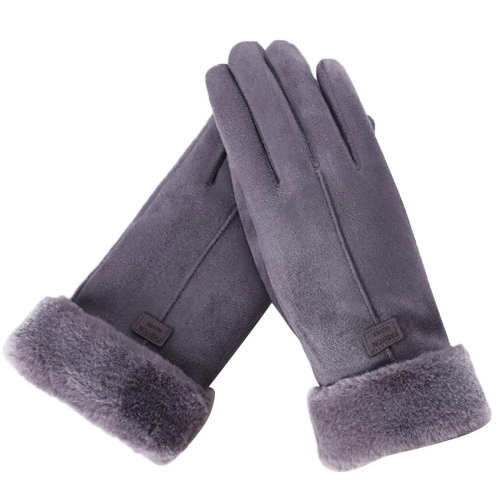 Gloves : Handschoenen Dames Blauw - Unieke en Stijlvolle in Grijs van Pantino