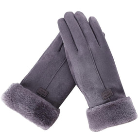 Gloves : Handschoenen Dames Blauw - Unieke en Stijlvolle in Grijs van Pantino