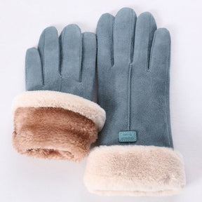 Gloves : Handschoenen Dames Blauw - Unieke en Stijlvolle in van Pantino