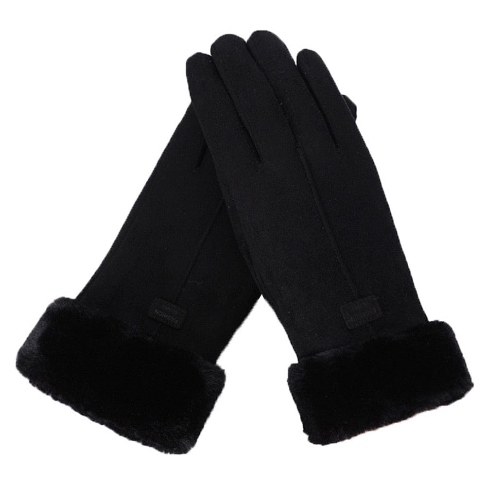 Gloves : Handschoenen Dames Blauw - Unieke en Stijlvolle in Zwart van Pantino
