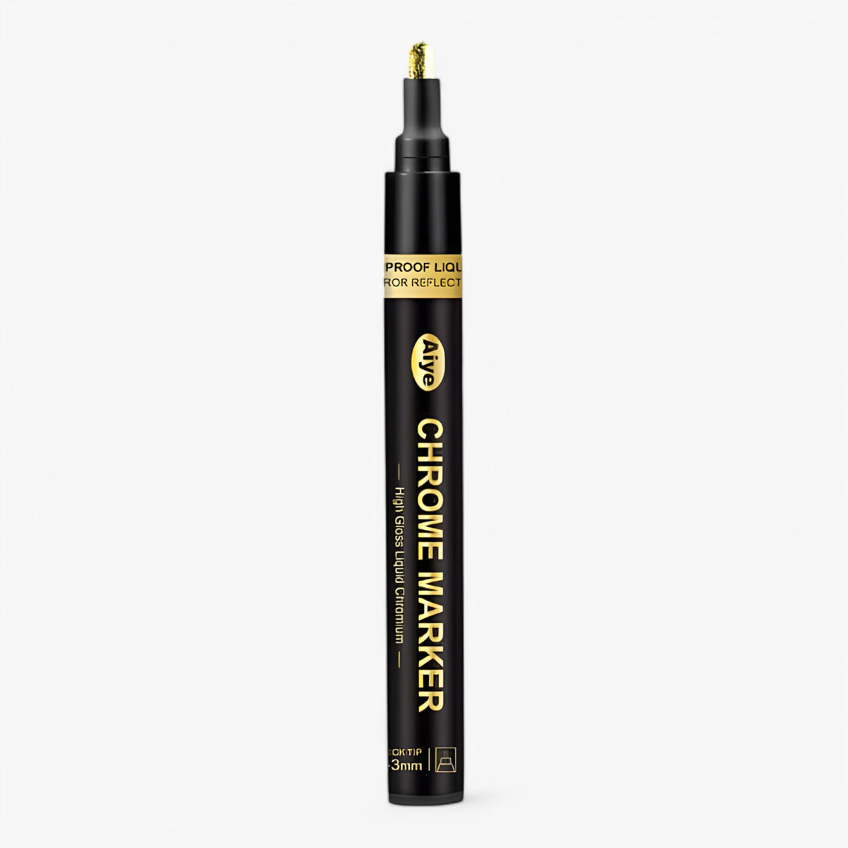 Marker : Vloeibare Spiegel Chroom Marker - Zilver Spiegel -1mm in van Pantino