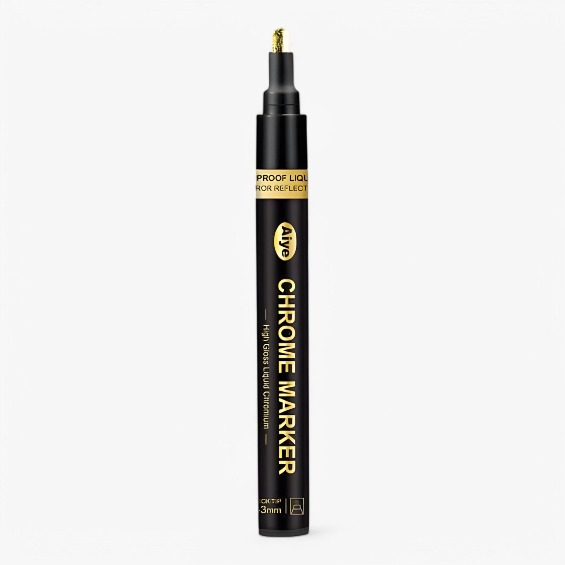 Marker : Vloeibare Spiegel Chroom Marker - Zilver Spiegel -1mm in van Pantino