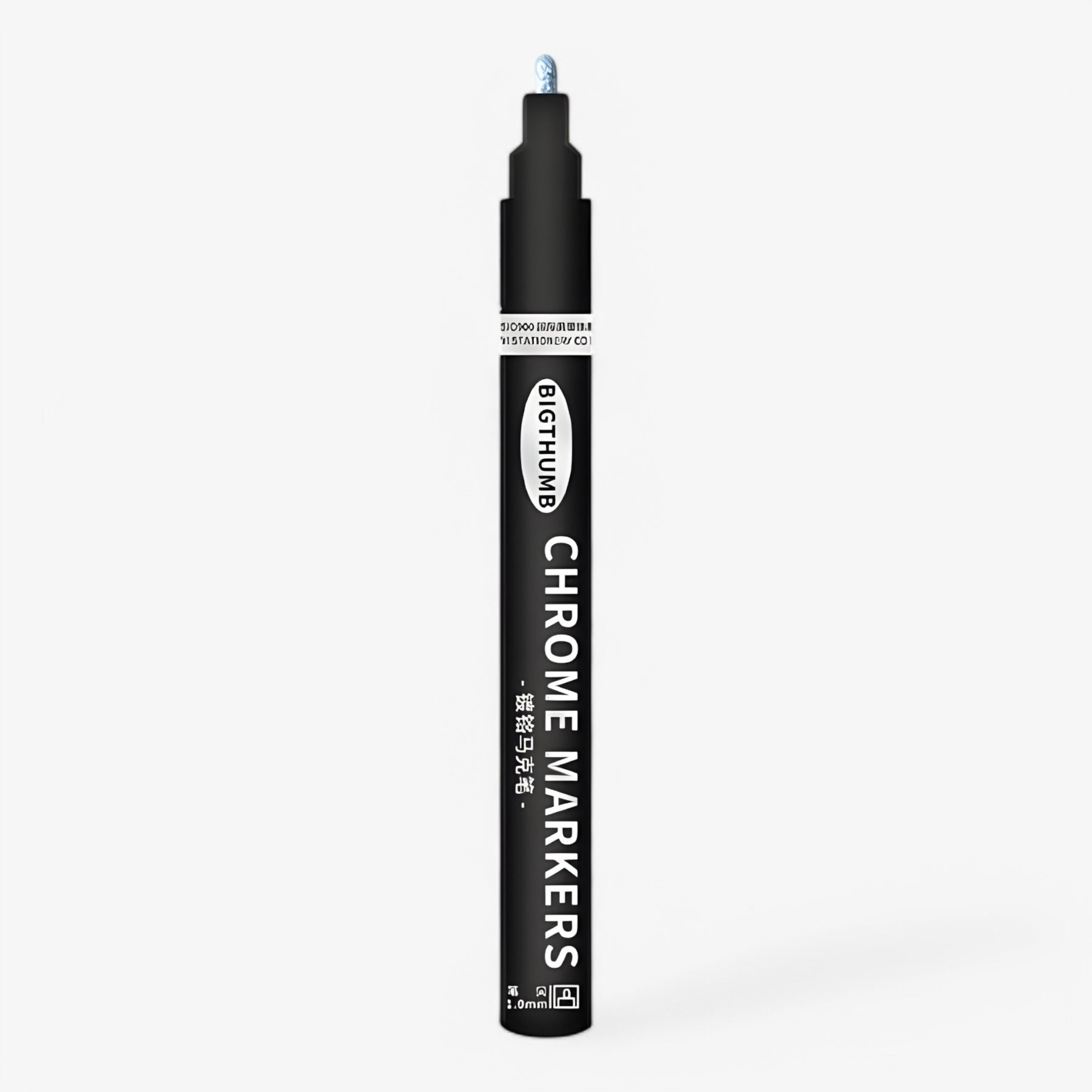 Marker : Vloeibare Spiegel Chroom Marker - Zilver Spiegel -1mm in van Pantino