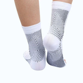 Socks : VoetVitaal - Steunsocks voor Pijnlijke Voeten (1 + 2 Paar) - Wit in van Pantino