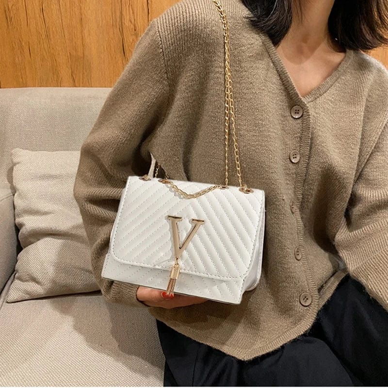 bags : Leather Shoulder Bag for Ladies in van Pantino