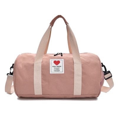 bags : Vrouwelijke Rugzak Dames - Zwart in Roze van Pantino