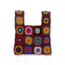 bags : Boho Geweven Tote Bag Dames - Zomer Strand Handtas - Stro in Wijnrood van Pantino